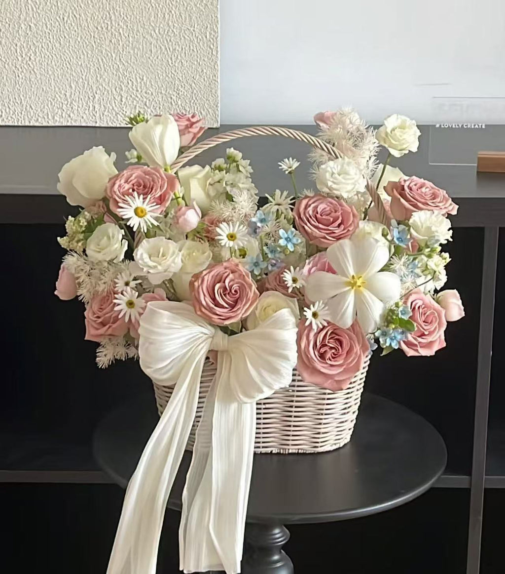 Korea Style Rosy Basket
