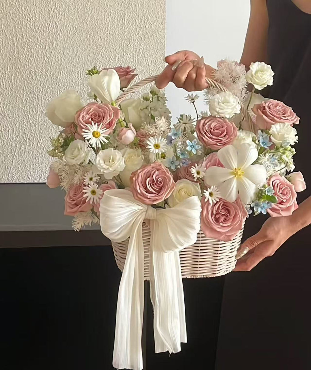 Korea Style Rosy Basket