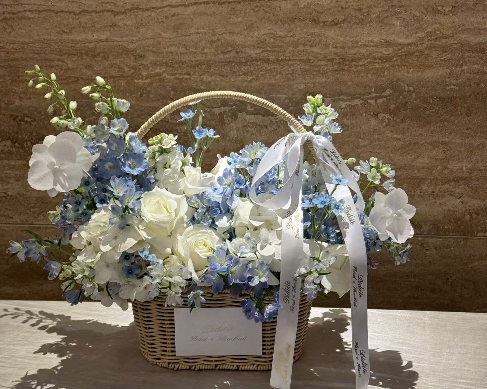 Azure Serenity Basket