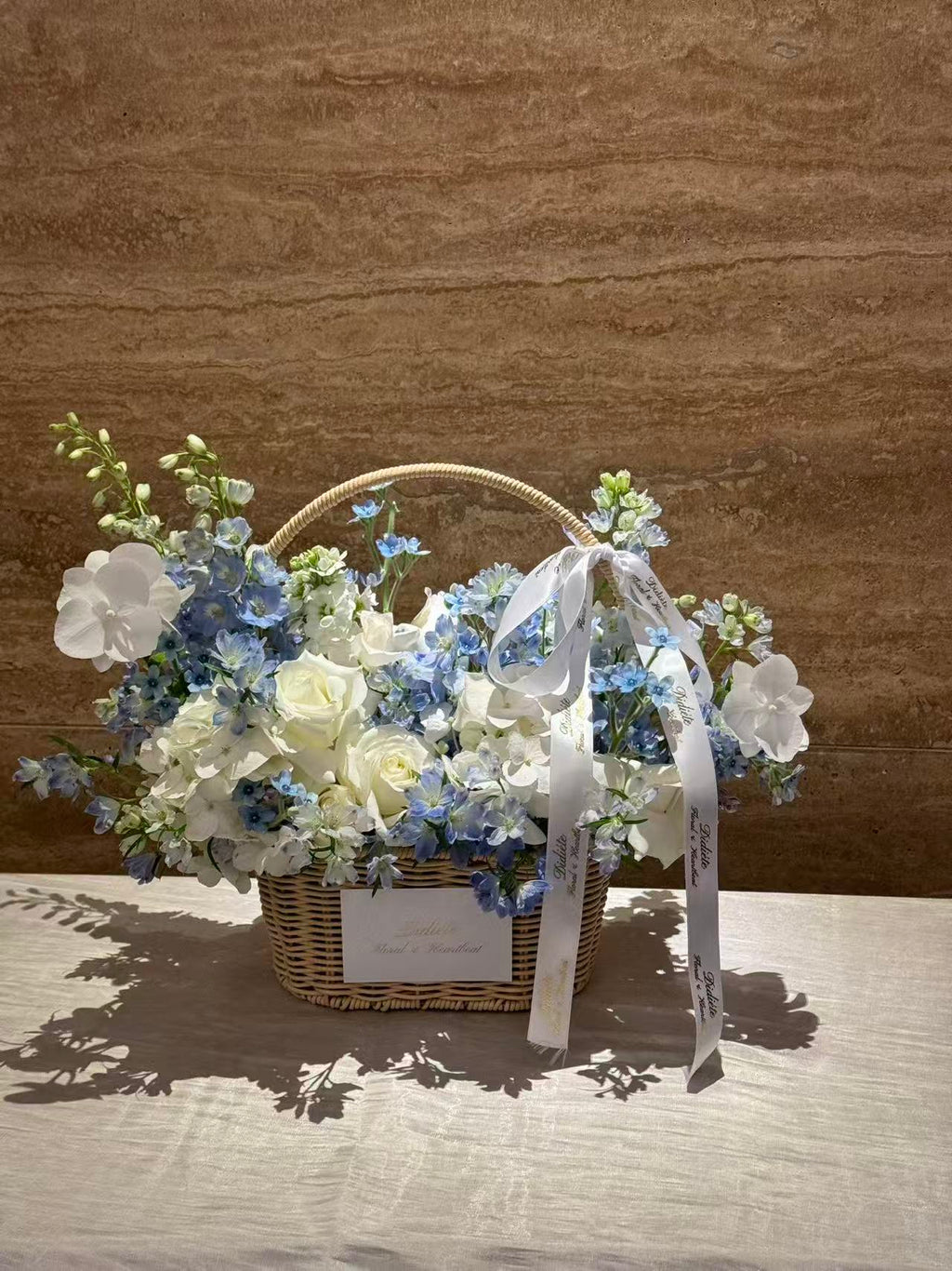 Azure Serenity Basket