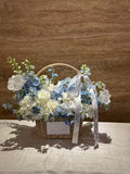 Azure Serenity Basket