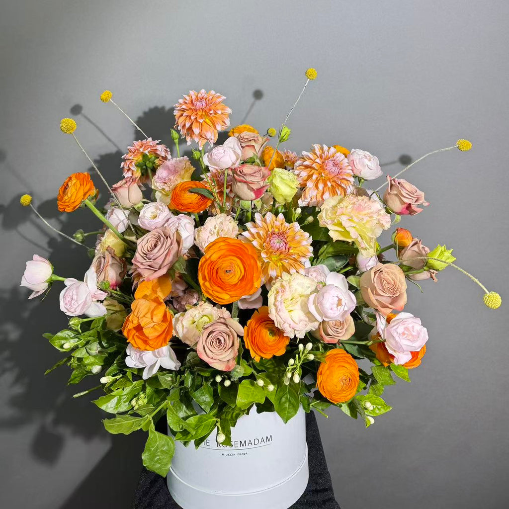 Sunset Garden Hug Bucket