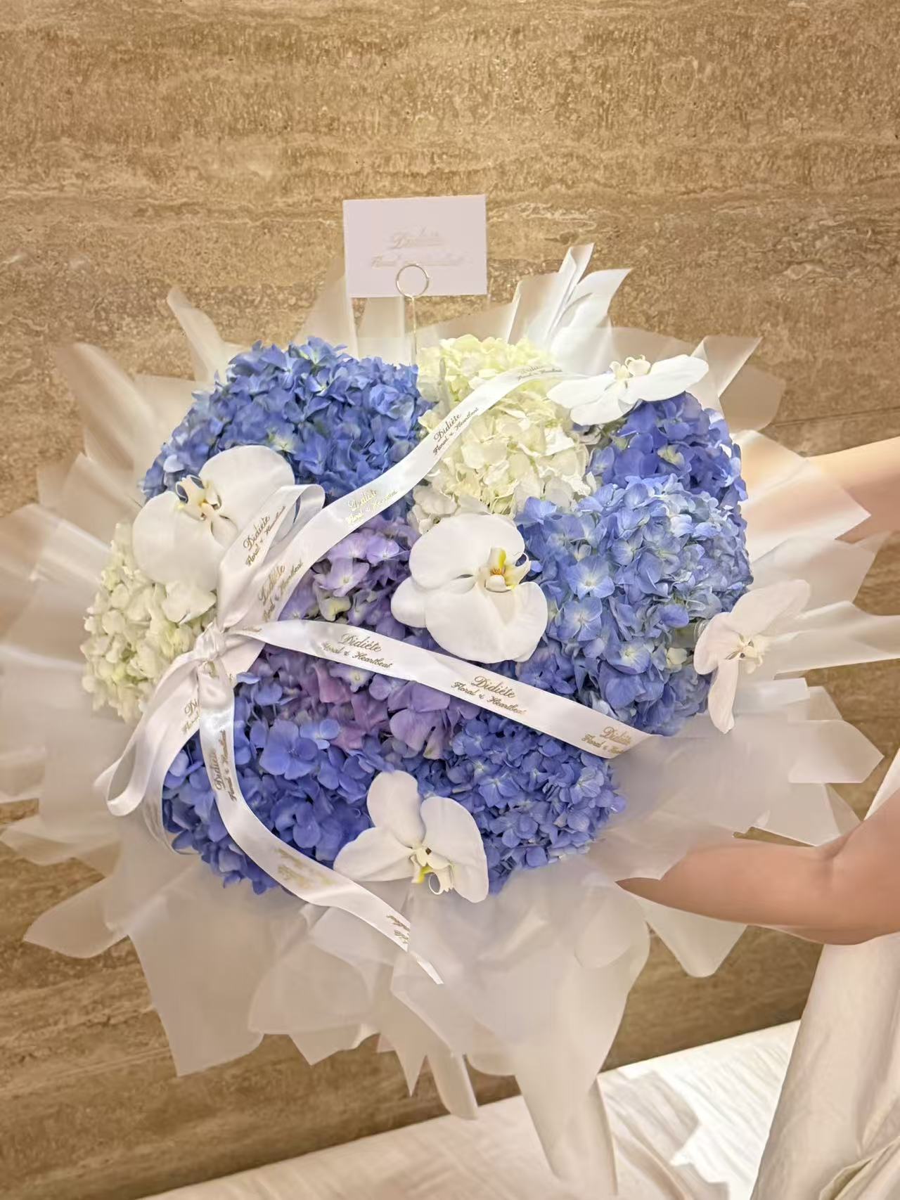 Blue Hydrangea Symphony