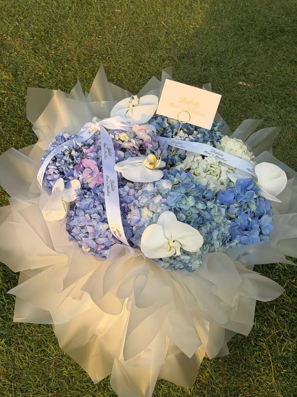 Blue Hydrangea Symphony