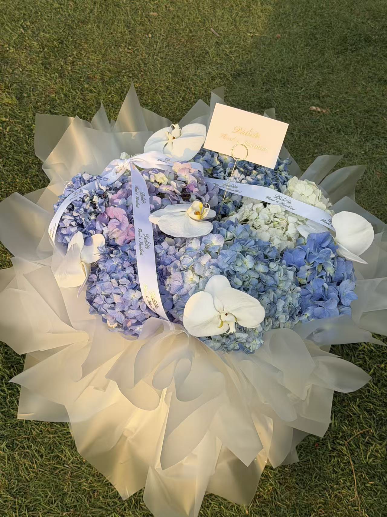 Blue Hydrangea Symphony