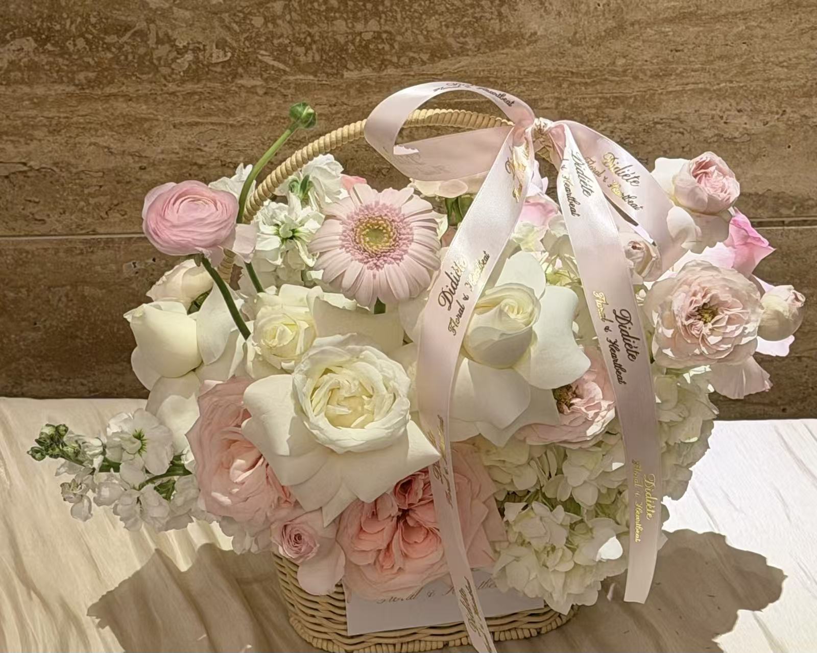 Blush Harmony Basket
