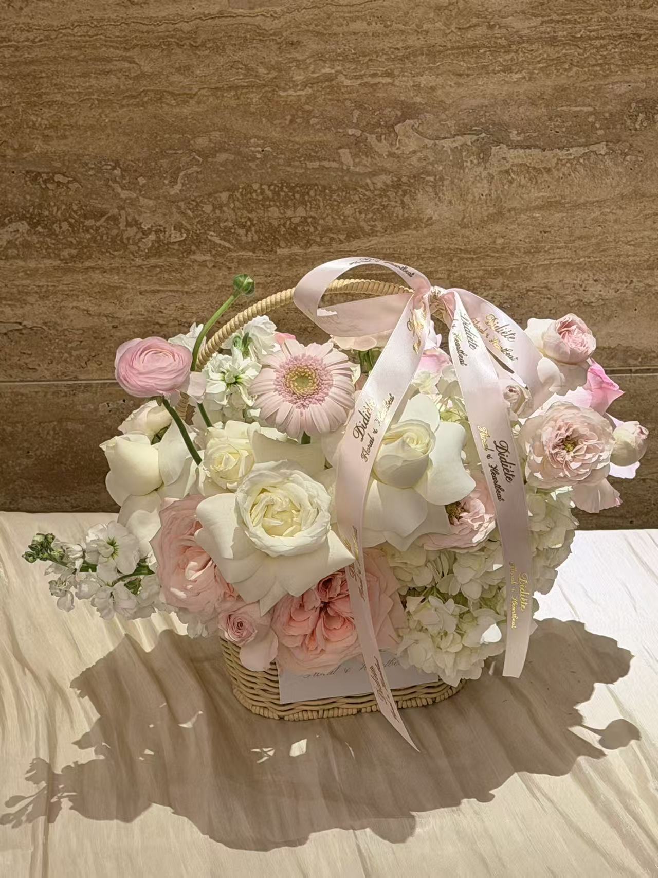 Blush Harmony Basket