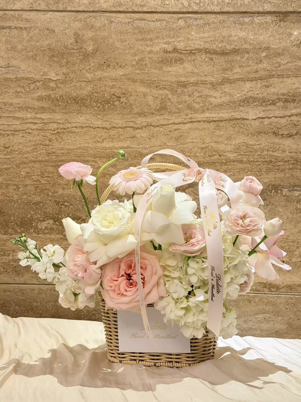 Blush Harmony Basket