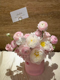 Rosé Poetry Arrangement