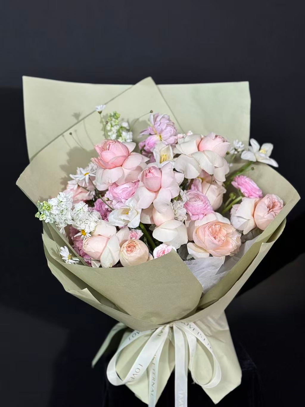 Korea Style Creamy Pink Bloom