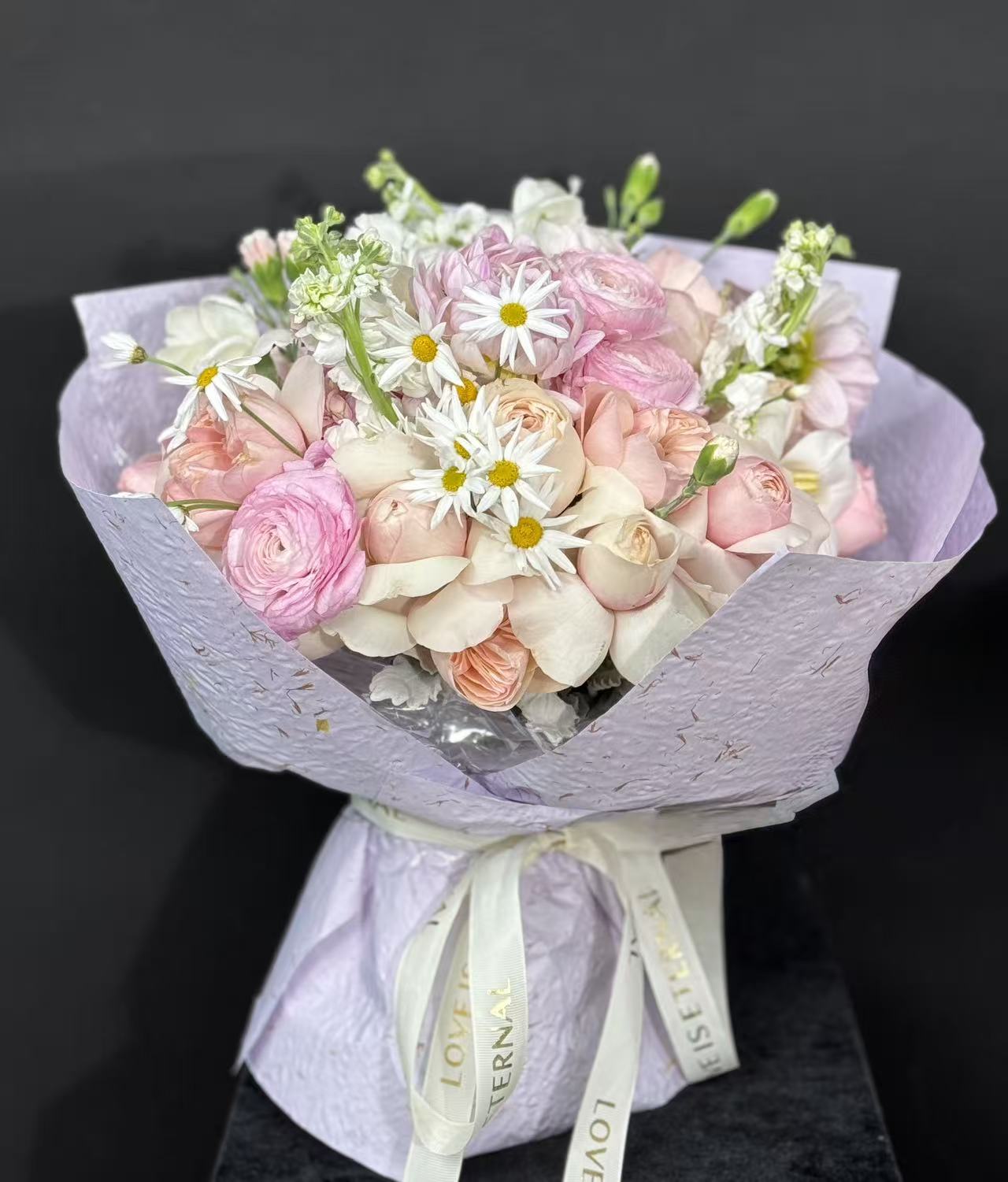 Korea Style Creamy Pink Bloom